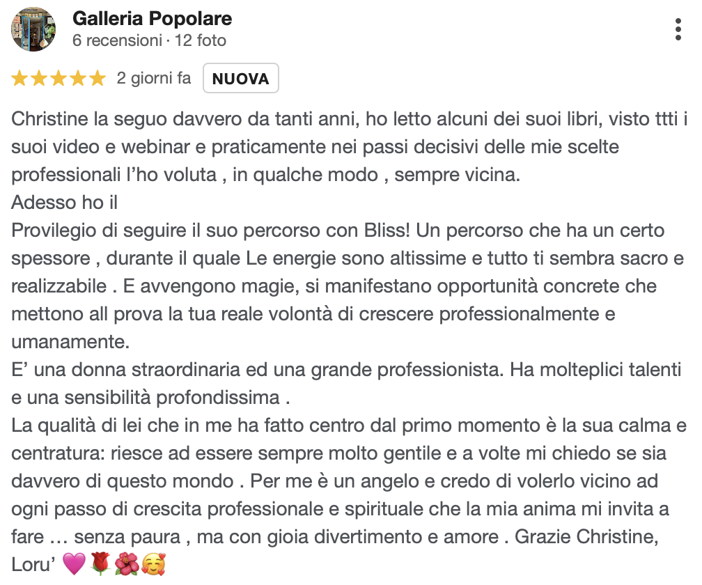 Christine-buettner-Bliss-recensioni